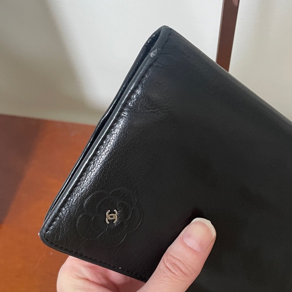 Chanel Black Leather Womens Camilla Wallet - Picture 8 of 12
